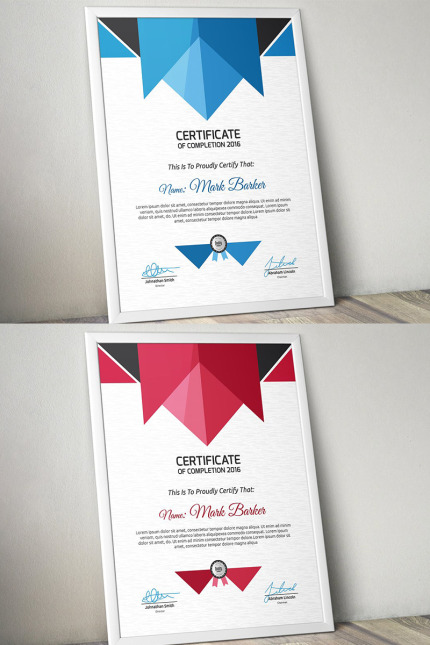 Kit Graphique #95655 Certificate Corporate Divers Modles Web - Logo template Preview