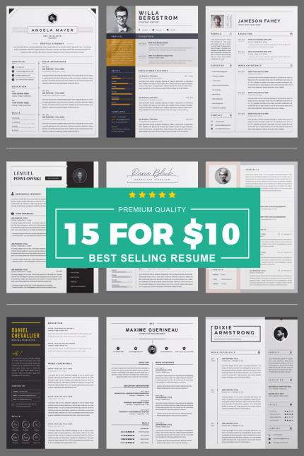 Kit Graphique #95667 Resume Template Divers Modles Web - Logo template Preview