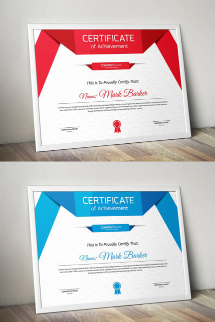 Kit Graphique #95688 Certificate Corporate Divers Modles Web - Logo template Preview