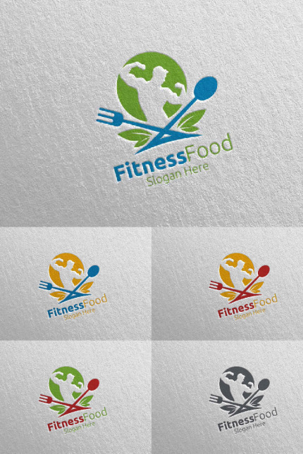 Kit Graphique #95727 Food Logo Divers Modles Web - Logo template Preview