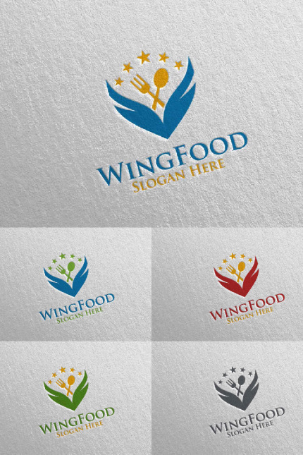 Kit Graphique #95738 Food Logo Divers Modles Web - Logo template Preview