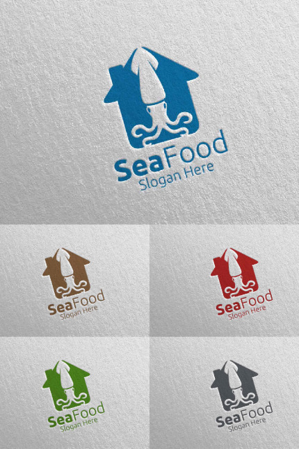 Kit Graphique #95755 Seafood Restaurant Divers Modles Web - Logo template Preview