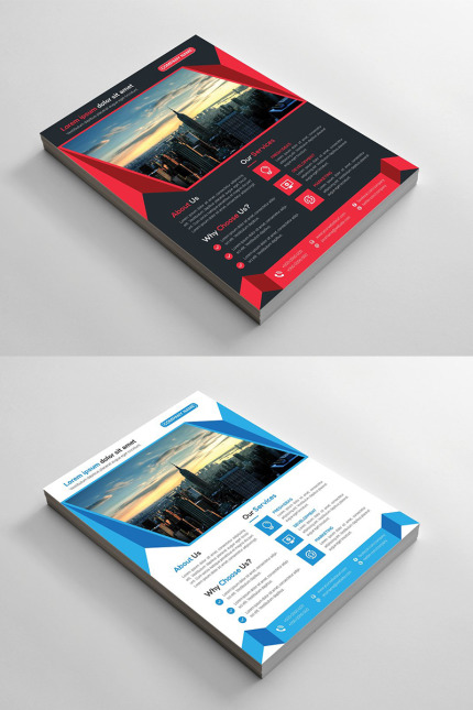 Kit Graphique #95789 Abstract Flyer Divers Modles Web - Logo template Preview