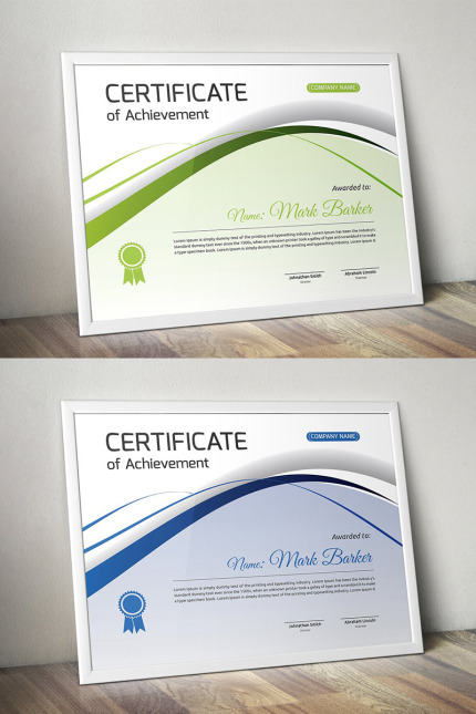 Kit Graphique #95800 Certificate Entreprise Divers Modles Web - Logo template Preview