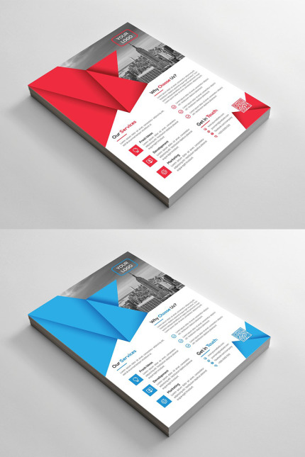 Kit Graphique #95806 Abstract Flyer Divers Modles Web - Logo template Preview