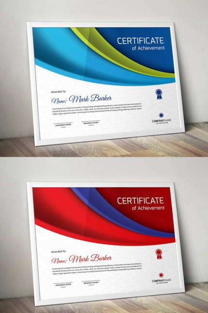 Kit Graphique #95919 Certificate Corporate Divers Modles Web - Logo template Preview