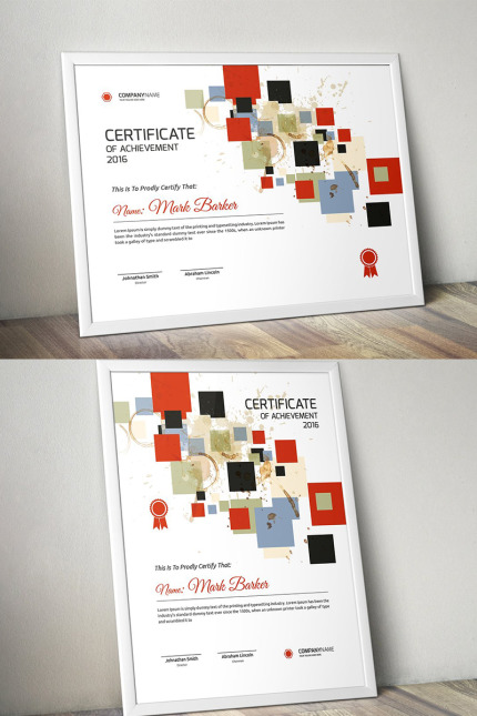 Kit Graphique #95921 Certificate Corporate Divers Modles Web - Logo template Preview