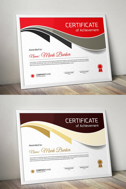 Kit Graphique #95928 Certificate Entreprise Divers Modles Web - Logo template Preview