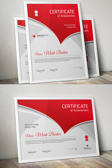 Kit Graphique #95929 Certificate Corporate Divers Modles Web - Logo template Preview