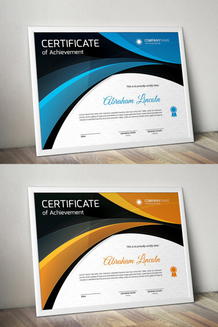 Kit Graphique #95932 Certificate Entreprise Divers Modles Web - Logo template Preview