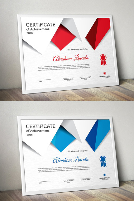 Kit Graphique #95933 Certificate Corporate Divers Modles Web - Logo template Preview