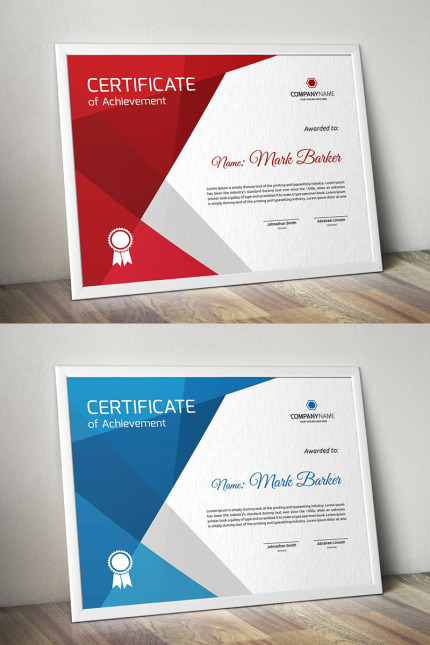 Kit Graphique #95937 Certificate Corporate Divers Modles Web - Logo template Preview