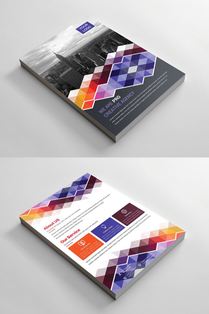 Kit Graphique #96001 Abstract Flyer Divers Modles Web - Logo template Preview