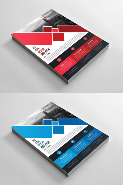 Kit Graphique #96005 Abstract Flyer Divers Modles Web - Logo template Preview