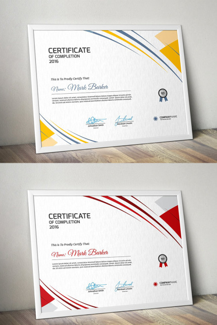 Kit Graphique #96015 Certificate Corporate Divers Modles Web - Logo template Preview