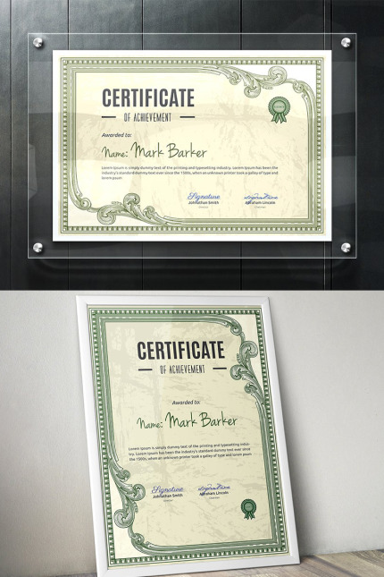 Kit Graphique #96022 Certificate Corporate Divers Modles Web - Logo template Preview