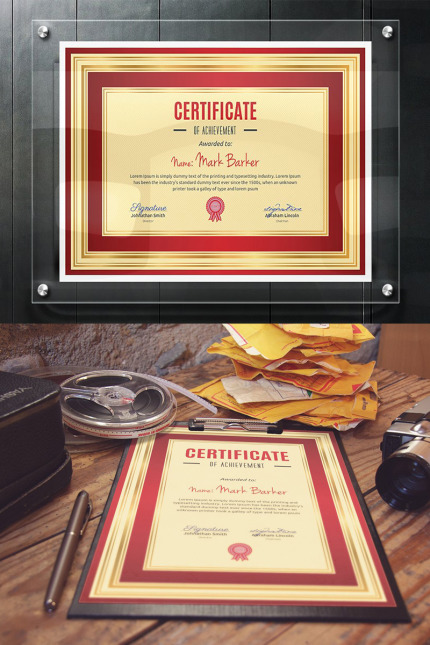 Kit Graphique #96024 Certificate Corporate Divers Modles Web - Logo template Preview