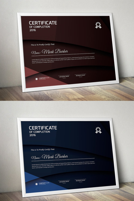 Kit Graphique #96040 Certificate Entreprise Divers Modles Web - Logo template Preview