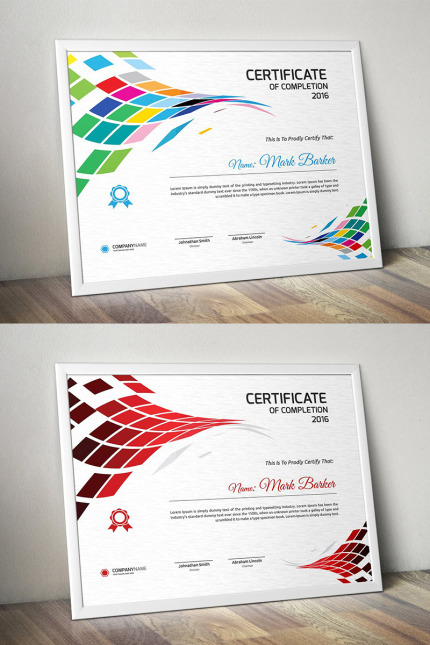 Kit Graphique #96042 Certificate Entreprise Divers Modles Web - Logo template Preview