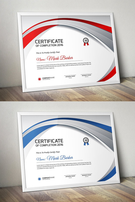 Kit Graphique #96045 Certificate Entreprise Divers Modles Web - Logo template Preview