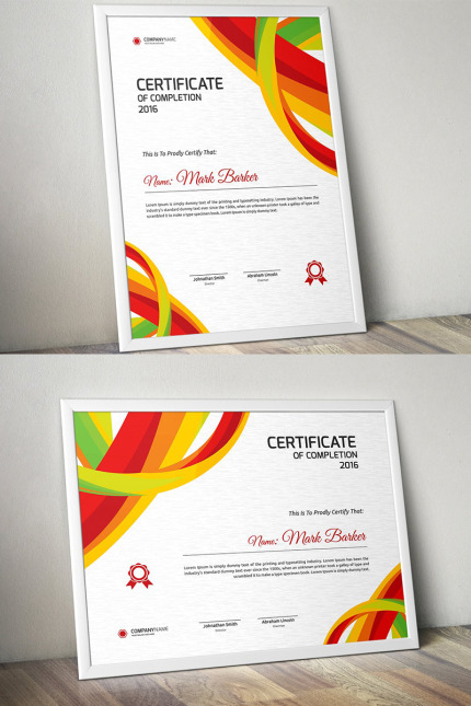 Kit Graphique #96046 Certificate Entreprise Divers Modles Web - Logo template Preview