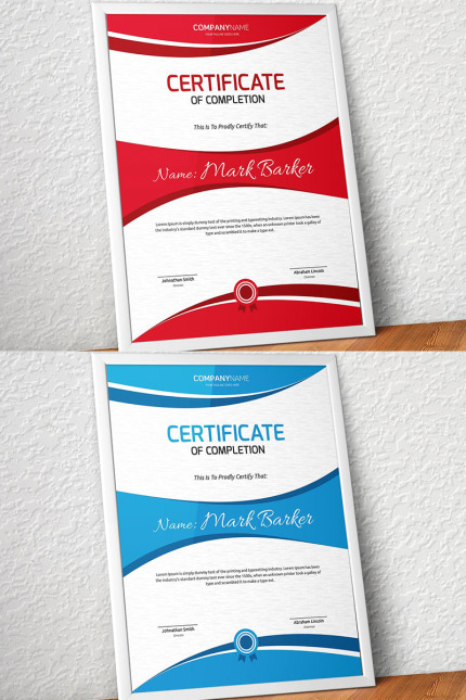 Kit Graphique #96049 Certificate Entreprise Divers Modles Web - Logo template Preview