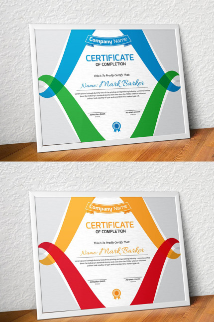 Kit Graphique #96050 Certificate Entreprise Divers Modles Web - Logo template Preview