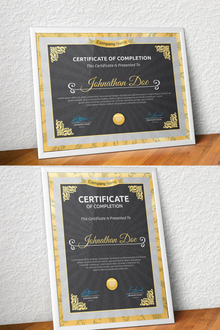 Kit Graphique #96053 Certificate Entreprise Divers Modles Web - Logo template Preview