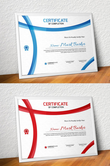 Kit Graphique #96057 Certificate Corporate Divers Modles Web - Logo template Preview