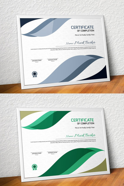 Kit Graphique #96059 Certificate Entreprise Divers Modles Web - Logo template Preview