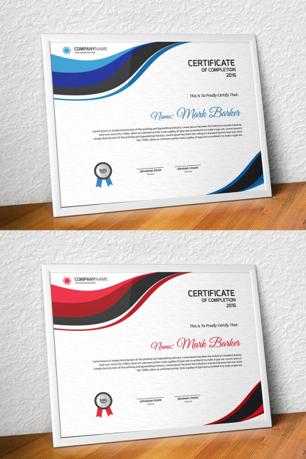 Kit Graphique #96066 Certificate Entreprise Divers Modles Web - Logo template Preview