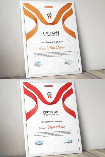 Kit Graphique #96074 Certificate Entreprise Divers Modles Web - Logo template Preview