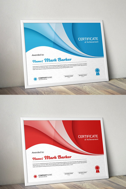 Kit Graphique #96153 Certificate Corporate Divers Modles Web - Logo template Preview