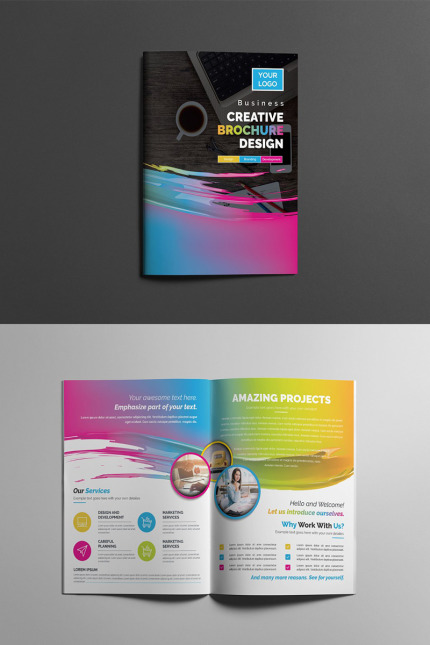 Kit Graphique #96227 Abstract Agence Divers Modles Web - Logo template Preview