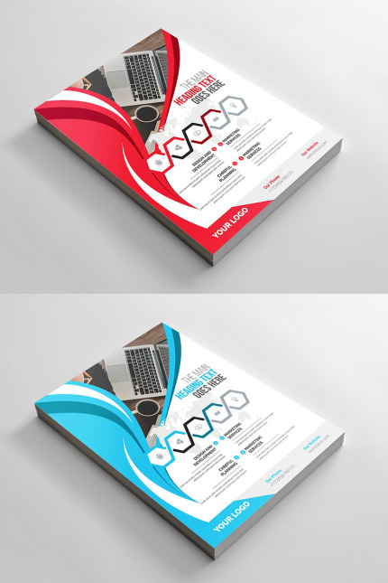 Kit Graphique #96381 Abstract Flyer Divers Modles Web - Logo template Preview