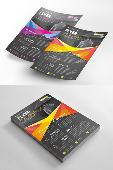 Kit Graphique #96401 Abstract Flyer Divers Modles Web - Logo template Preview