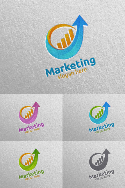 Kit Graphique #96878 Marketing Logo Divers Modles Web - Logo template Preview