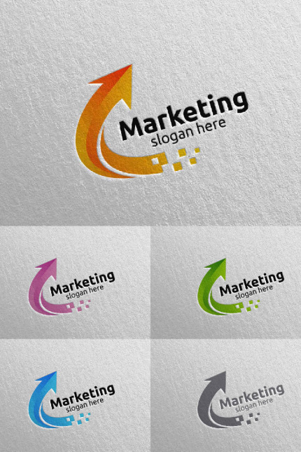 Kit Graphique #96911 Marketing Logo Divers Modles Web - Logo template Preview