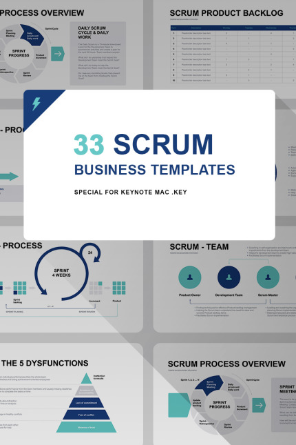 Kit Graphique #96986 Scrum Model Divers Modles Web - Logo template Preview