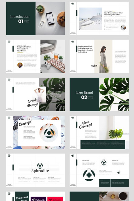 Kit Graphique #96993 Brand Identity Divers Modles Web - Logo template Preview