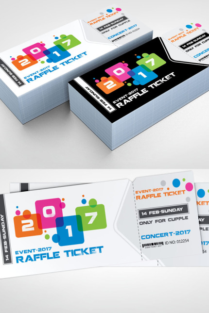 Kit Graphique #97079 Ticket Event Divers Modles Web - Logo template Preview