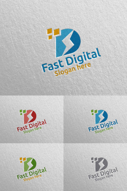 Kit Graphique #97324 Fast D Divers Modles Web - Logo template Preview