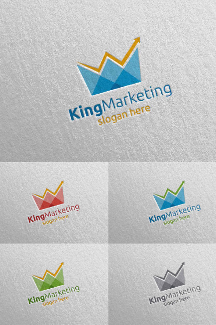 Kit Graphique #97340 King Marketing Divers Modles Web - Logo template Preview