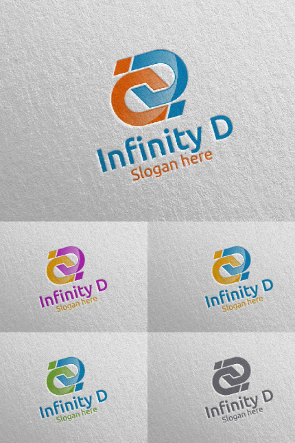 Kit Graphique #97341 Infinity D Divers Modles Web - Logo template Preview
