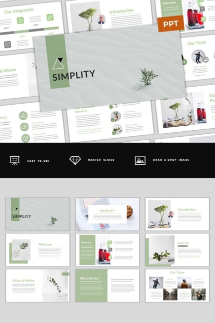 Kit Graphique #97471 Agency Botanical Divers Modles Web - Logo template Preview