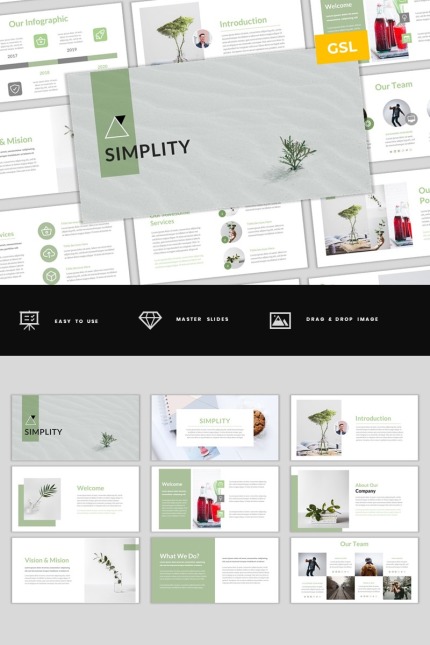 Kit Graphique #97484 Agency Botanical Divers Modles Web - Logo template Preview