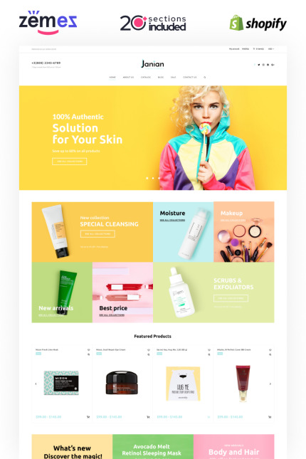 Kit Graphique #97592 Cosmetics Skin Divers Modles Web - Logo template Preview