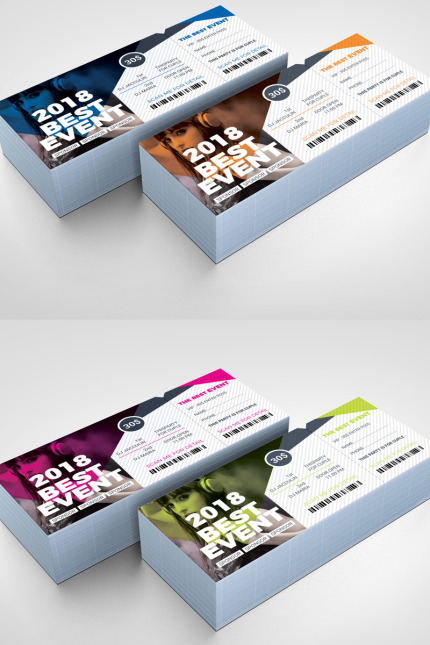 Kit Graphique #97674 Ticket Event Divers Modles Web - Logo template Preview