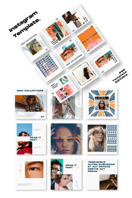 Kit Graphique #97927 Blog Posts Divers Modles Web - Logo template Preview