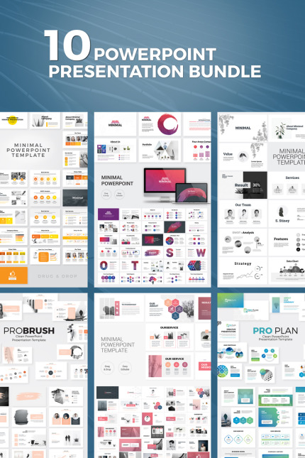 Kit Graphique #97930 Modern Powerpoint Divers Modles Web - Logo template Preview